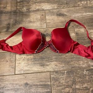 Red bra